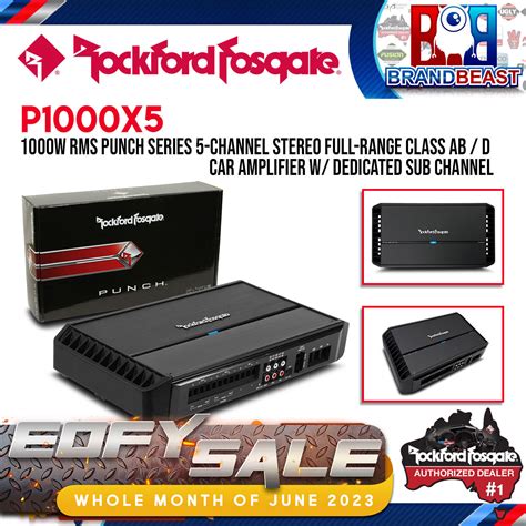 rockford punch amplifier|rockford fosgate punch p1000x5.